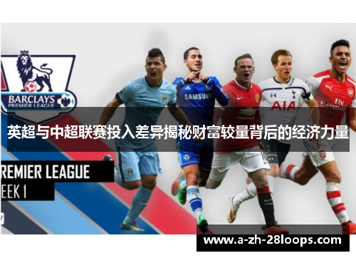 英超与中超联赛投入差异揭秘财富较量背后的经济力量